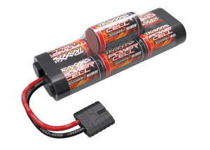 Traxxas Battery, Power Cell, 3000mAh (NiMH, 7-C hump, 8.4V)