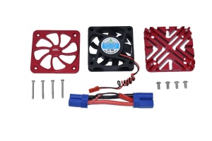 GPM Aluminum Motor Heatsink with Cooling Fan - 12PC Set for