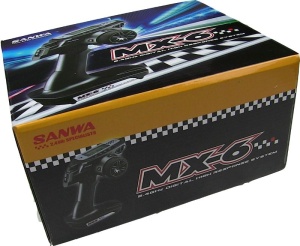 Sanwa MX-6 DRY 1x RX-391W(wasserfester Empfänger)/ohne