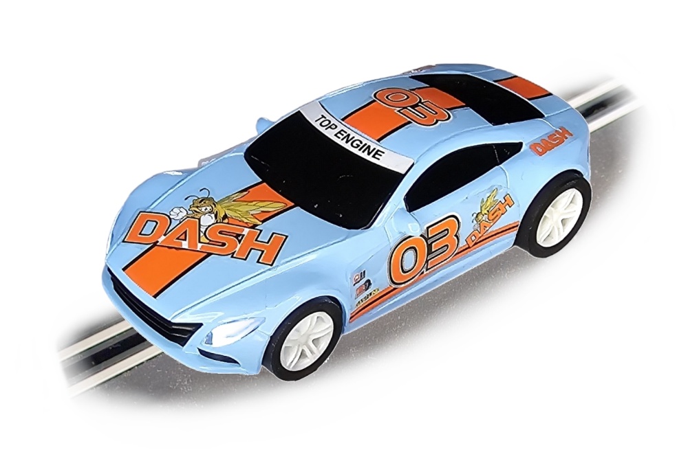 Joysway für Carrera Go !!! Car SuperFun-Dash 03 Blue racer