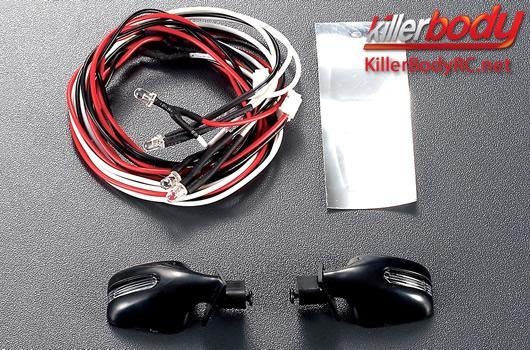 Killerbody Lichtset - 1:10 TC/Drift - Scale - LED - Spiegel
