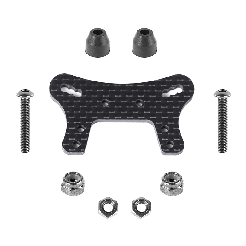 LC Racing Dämpferbrücke vorne Carbon BHC1