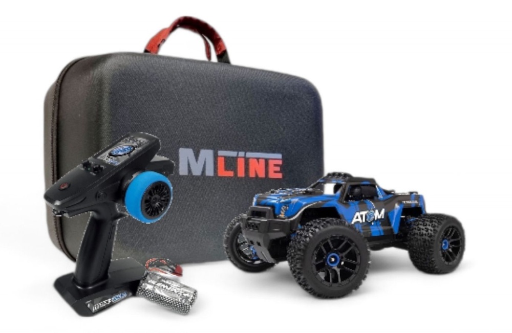 AKTION! Maverick RC Atom AT1 1/18 4WD Elektro Truck - Blau