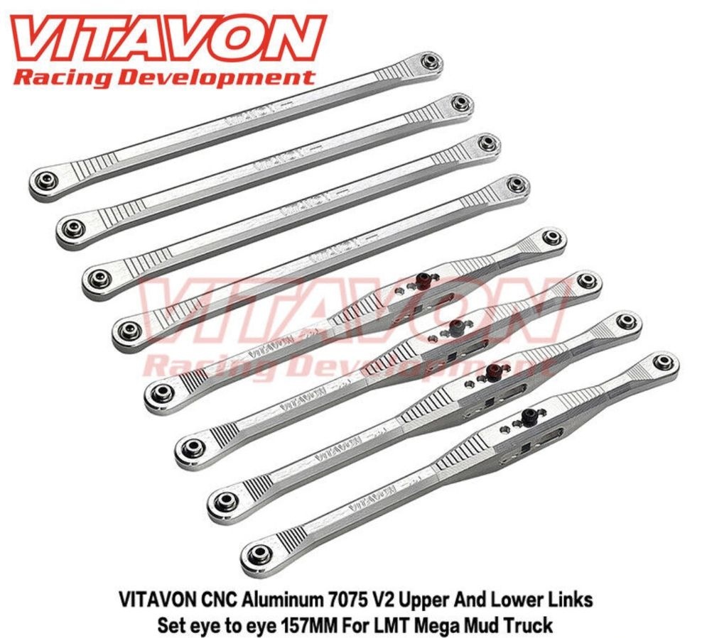 Vitavon Link-Set 157mm  - für LMT Mega - silber - 1 Set