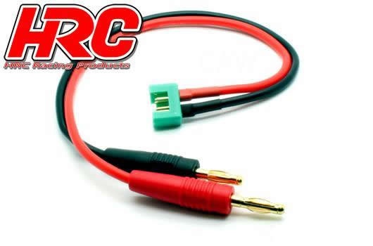 HRC Racing Ladekabel - Gold - Banana Plug zu MPX Stecker
