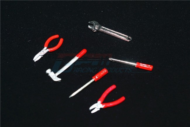 GPM Scale accessories: metal tools for crawlers - 6PC Set
