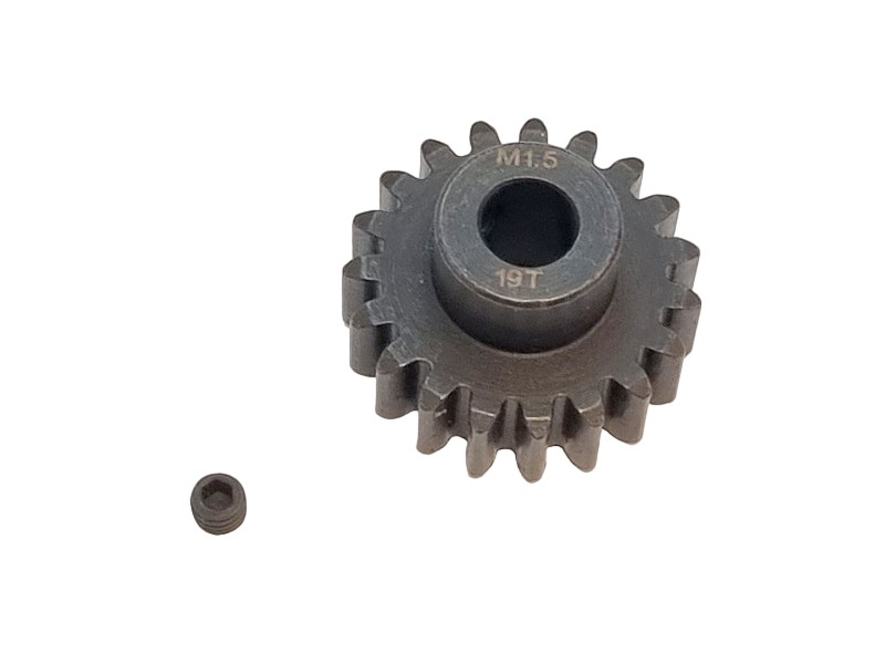 Stahl Motorritzel Modul 1.5 19 Zähne für 8mm Welle