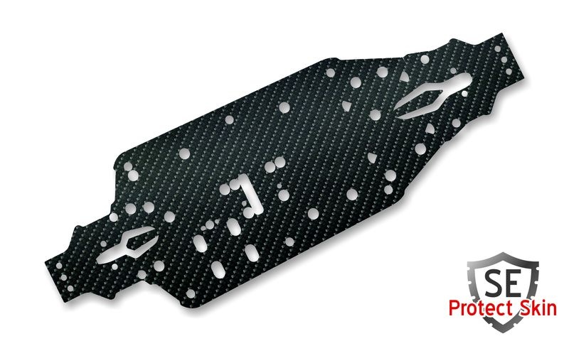 JS-Parts SE Protect Skin X01 Unifarbe Printed Carbon
