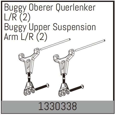 Absima Buggy Oberer Querlenker L/R (2)