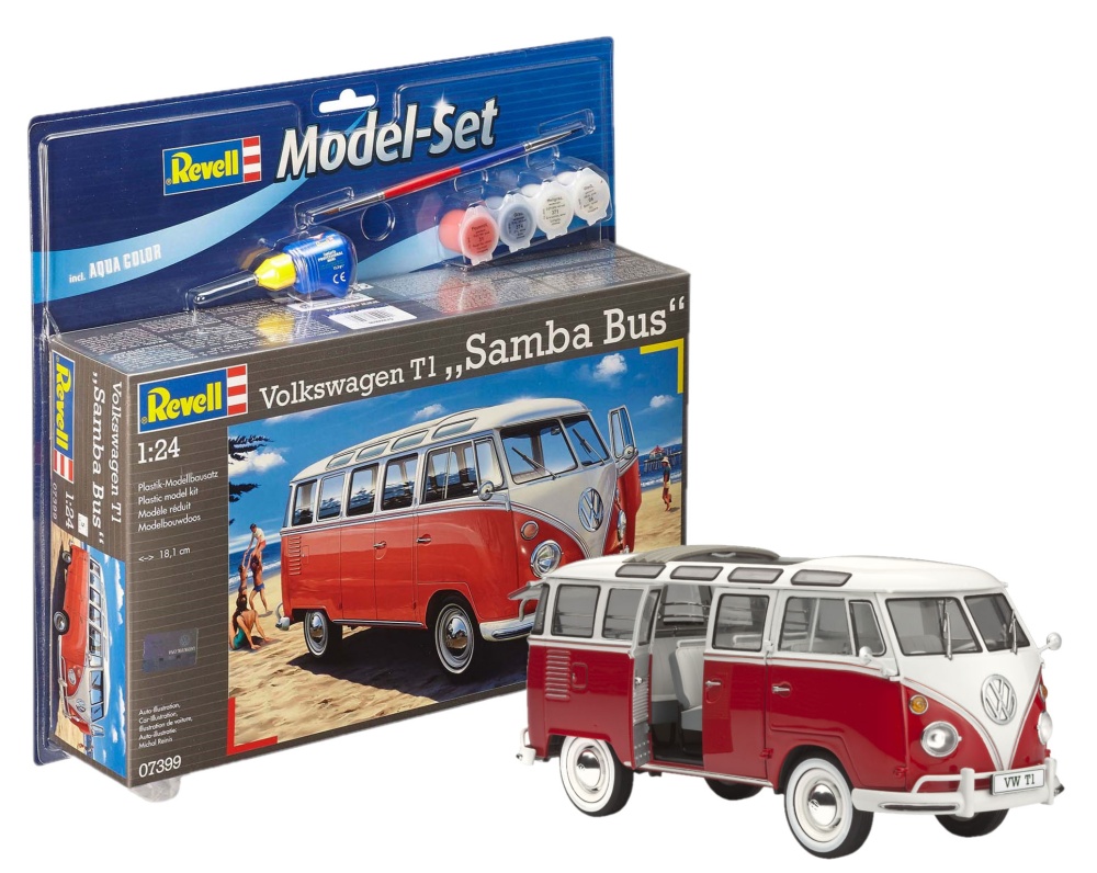 Revell Modell Set Volkswagen T1 SAMBA BUS
