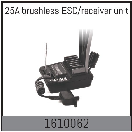 Absima 25A Brushless ESC/Receiver Unit