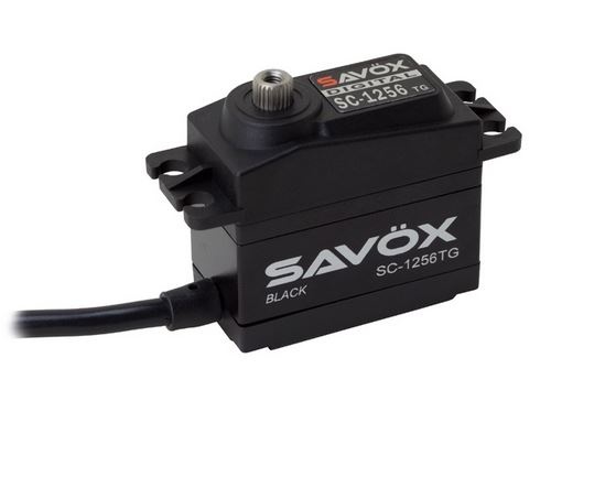 Savöx SC-1256TG Servo BLACK EDITION