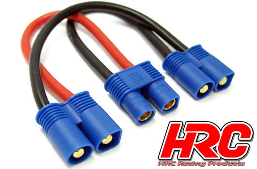 HRC Adapter - für 2 Akkus in Serie - 14AWG Kabel  -