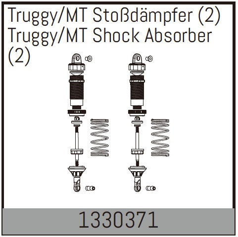 Absima Truggy/MT Stoßdämpfer (2)