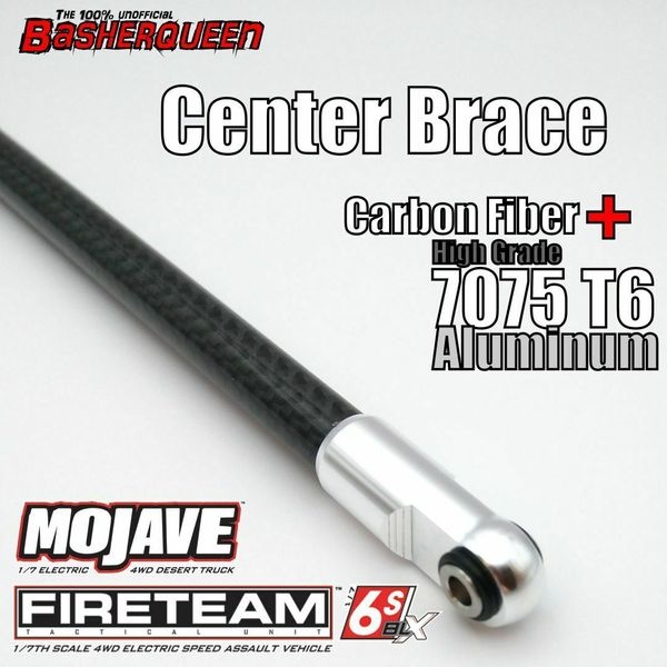 Basherqueen BQNA320505 Carbon Fiber Center Brace Arrma