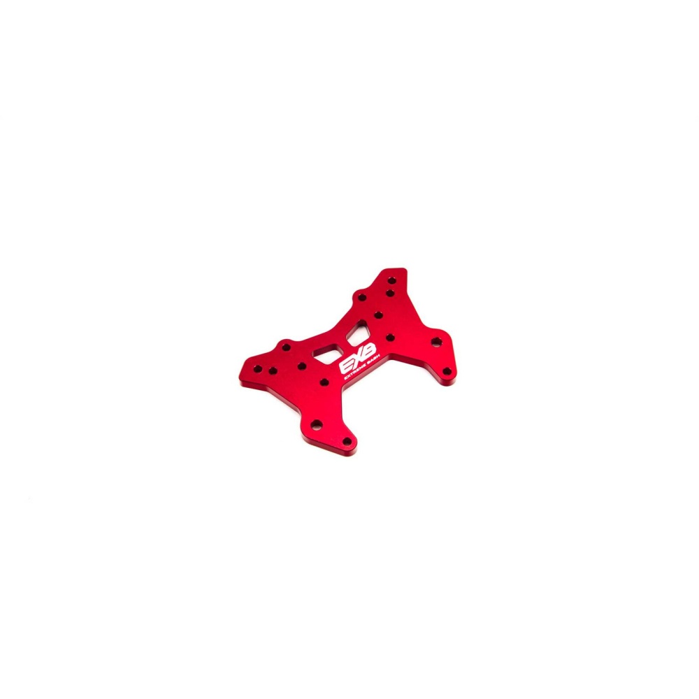 Arrma Front Aluminum Shock Tower CNC 7075 T6 RS, Red: EXB