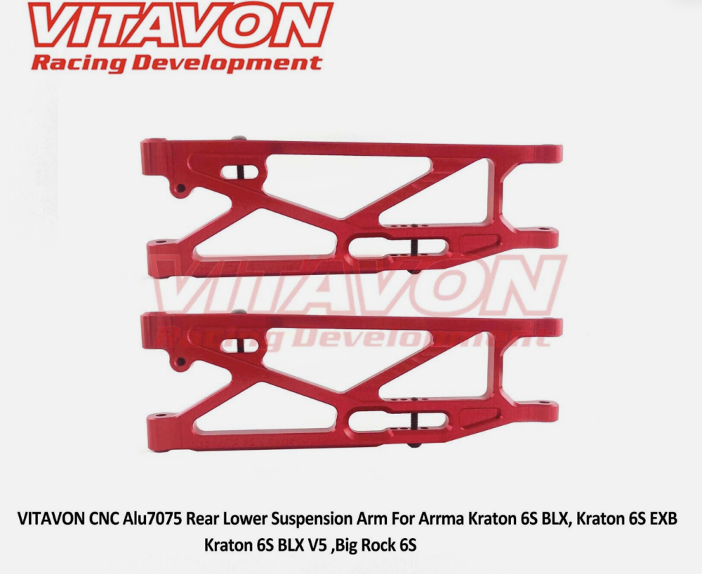 Vitavon hintere untere Querlenker Arrma 6s Kraton, BigRock,