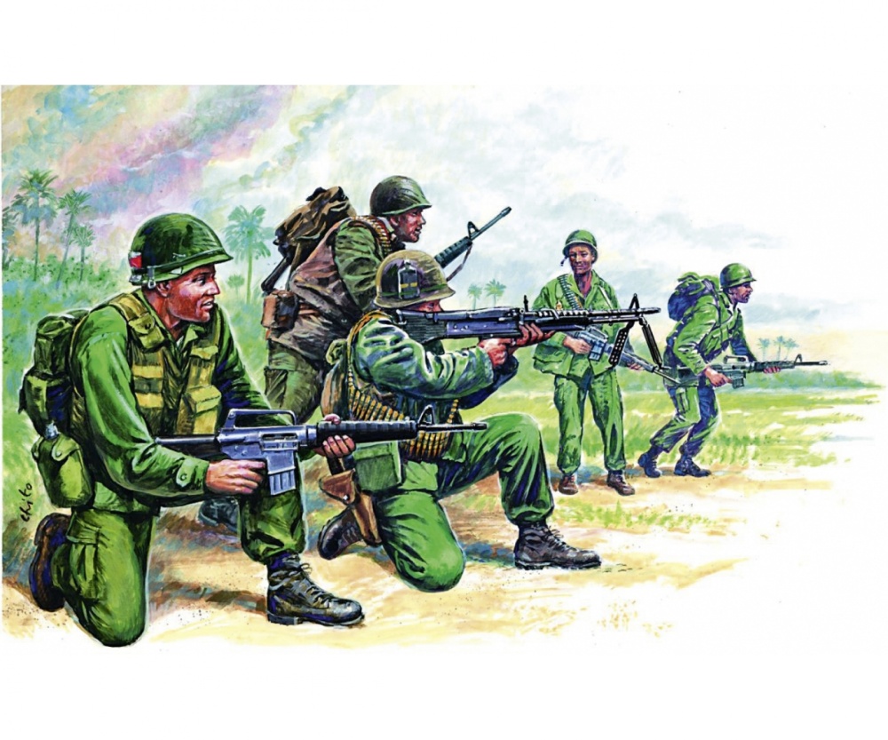 Italeri 1:72 Vietnamkrieg - Amer. Spe