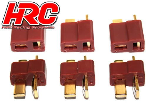 HRC Racing Stecker - Gold - Ultra T (Deans kompatible) -