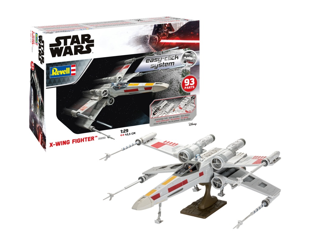 Auslauf - Revell X-Wing Fighter easy-click-system