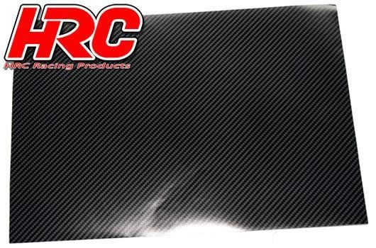 HRC Racing Aufkleber - TSW - Kohlefaser Pattern A4