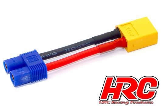 HRC Racing Adapter - EC3 Stecker zu XT60 Akku Stecker