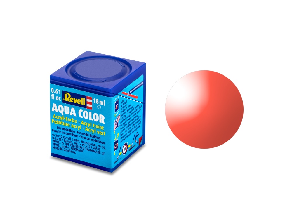Revell Aqua Color Rot, klar, 18ml