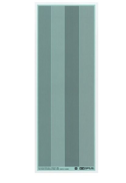 Tamiya Aufkleber Zierlinien / Pin Stripe Panel Line