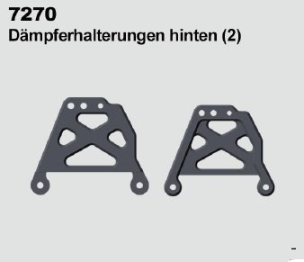 DF-Models 7270 Dämpferhalterungen hinten (2)