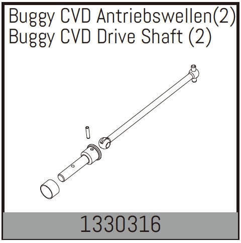 Absima Buggy CVD Antriebswellen (2)