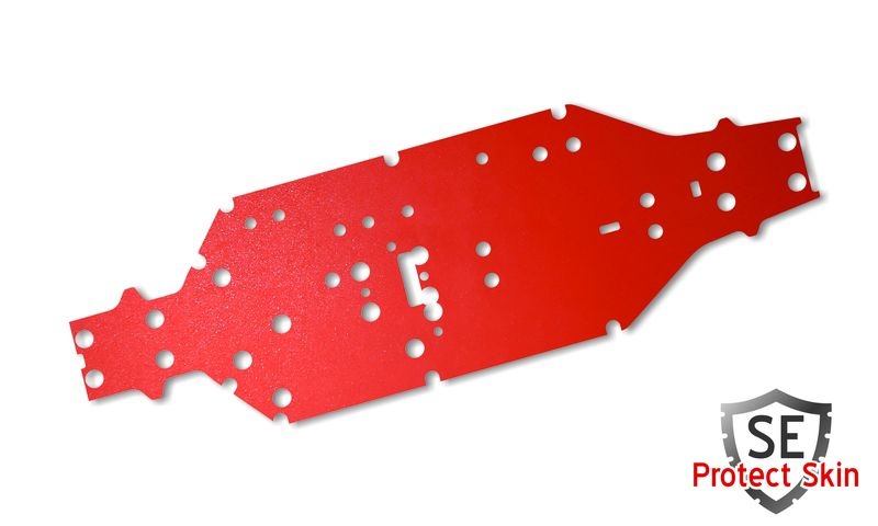 #Auslauf JS-Parts SE Protect Skin Unifarbe Rot