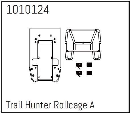 Absima T-Hunter Überrollkäfig-Set A - PRO Crawler 1:18 -
