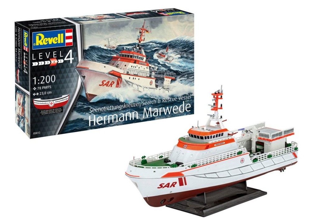 Revell Seenotkreuzer Hermann Marwede