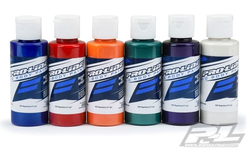 Pro Line RC Body Paint All Pearl Color Set (6 Pack)