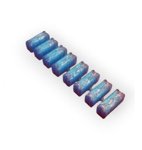 JS-Parts ultraflex Einsätze für Dachskid (8) blau