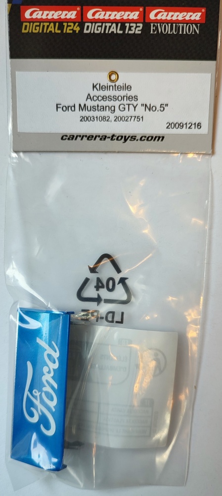 Carrera Evo/Dig. 132 Kleinteile Ford Mustang GTY No.5