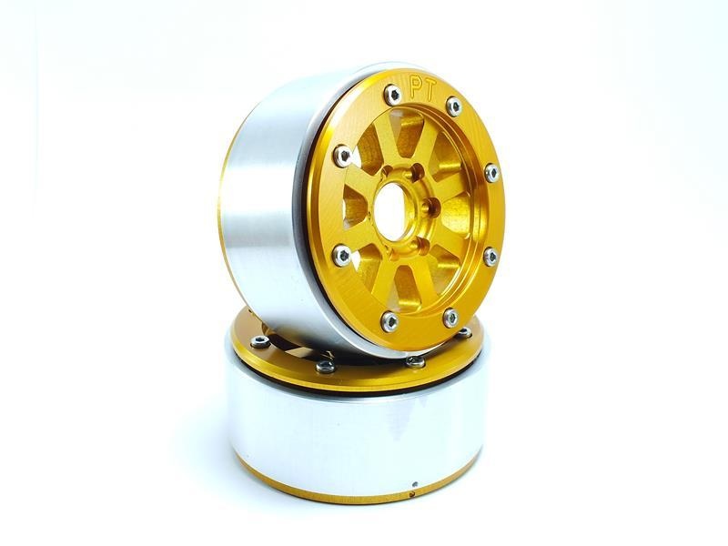 Metsafil Beadlock Wheels HAMMER gold/gold 1.9 (2) ohne