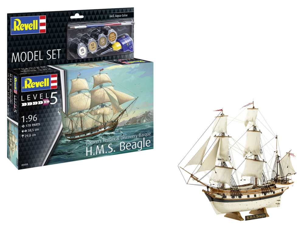 Revell Model Set HMS Beagle