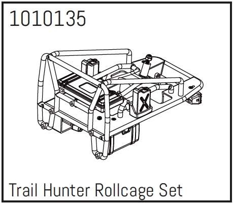 Absima T-Hunter Überrollkäfig/Ladefläche  - PRO Crawler 1:18
