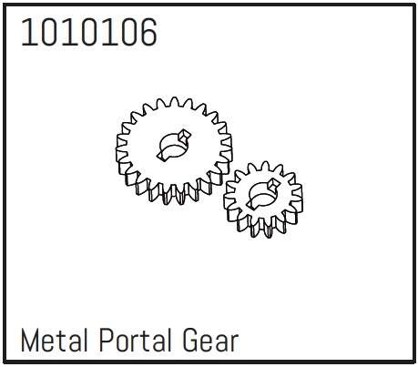 Absima Metal Portal Gears - PRO Crawler 1:18