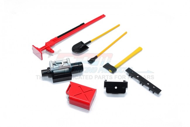 GPM Scale accessories: plastic tool set for crawlers - 7PC