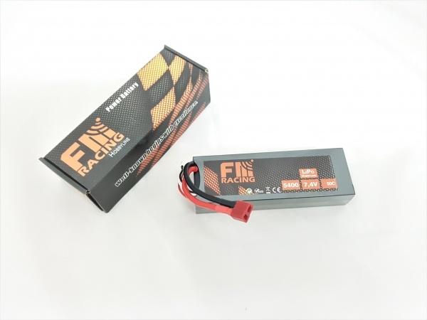 Auslauf - FM-electrics FM Racing Akku 2S (7,4V) 5400 mAh