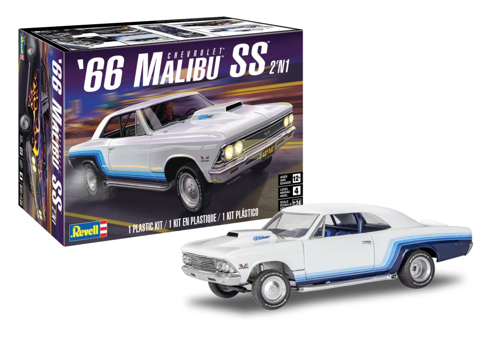 Revell 1966 Malibu SS 2N1