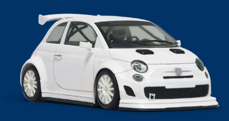 NSR Abarth 500 Assetto Clear Body Kit White -