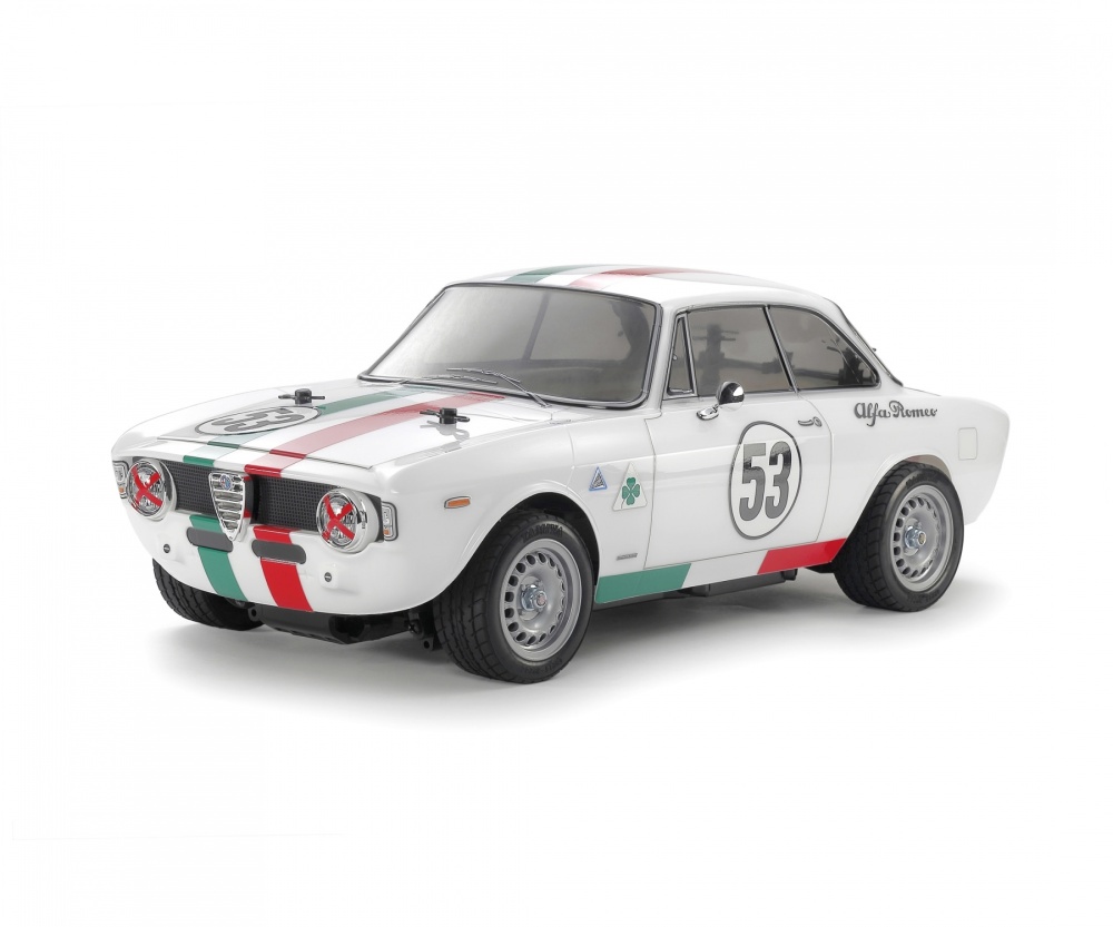 Tamiya RC 1:10 RC Alfa Romeo Giulia Club lackiert MB-01