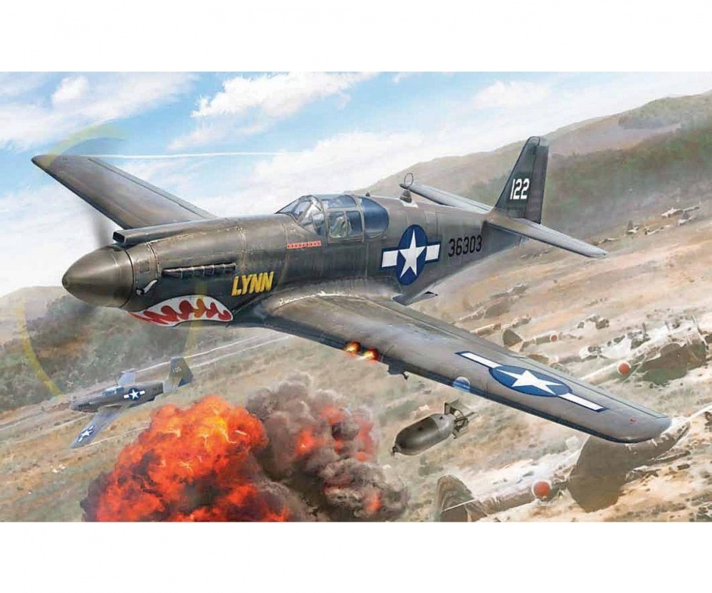 Italeri 1:72 US P-51A Mustang