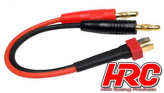 HRC Racing Ladekabel - Gold - Banana Plug zu Ultra T