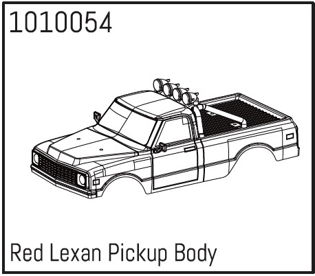 Absima Lexan Pickup Body rot