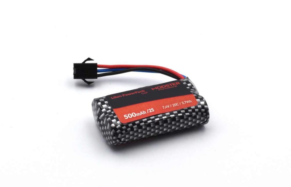 MODSTER LiIo Akku 2S 7,4V 500 mAh 20C XCross