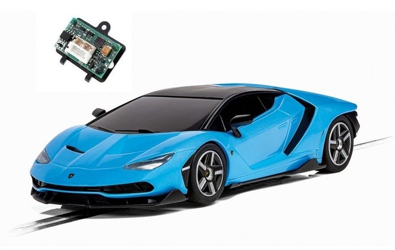 Scalextric 1:32 Lamborghini Centenario - Blue SR --SET--
